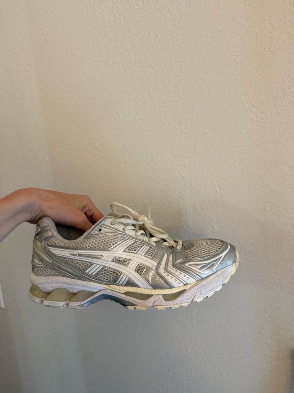 Asics JJJound Silver Sneakers (Gel Kayano 14)